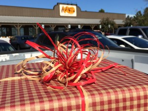 Our first stop was just across the Arkansas line to eat a late breakfast and buy another birthday gift for Sarah.