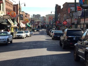 Beale Street - famous for Bar-B-Que and Blues