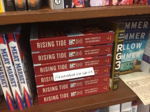 We spent a long time browsing in Square Nails Bookstore.  You can tell what Ole Miss fans think of Alabama.